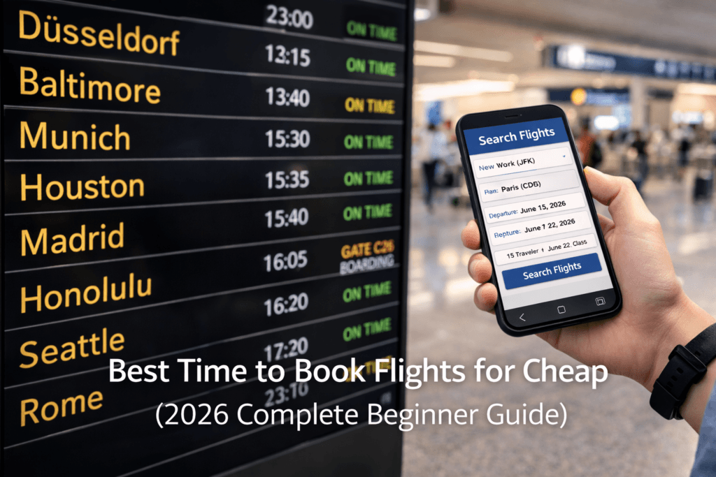 best time to book flights for cheap
