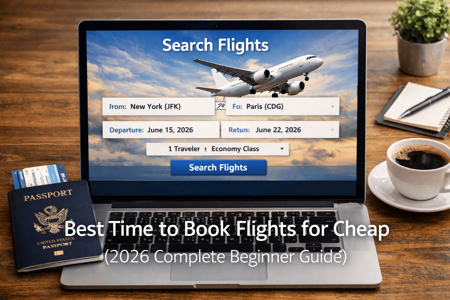 best time to book flights for cheap 2026 guide