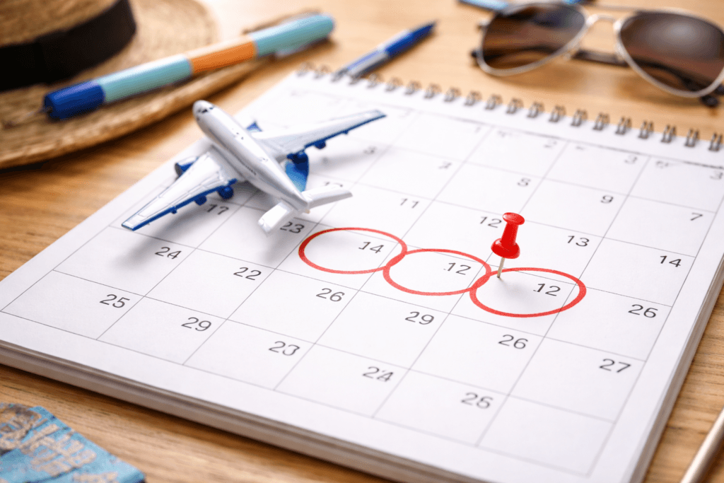 booking window for cheap flights domestic and international