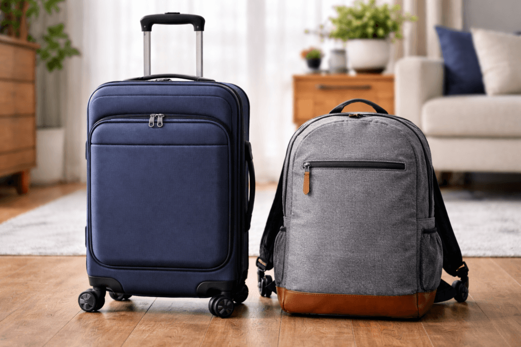 carry on vs checked bag best option for beginners