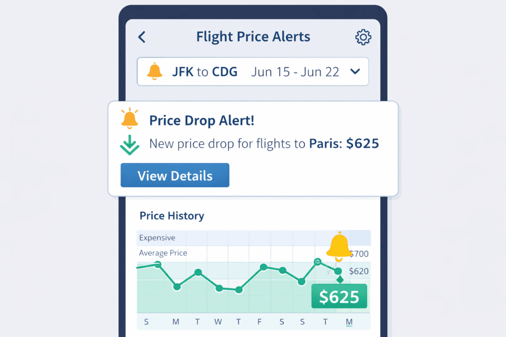 track flight prices to book flights for cheap